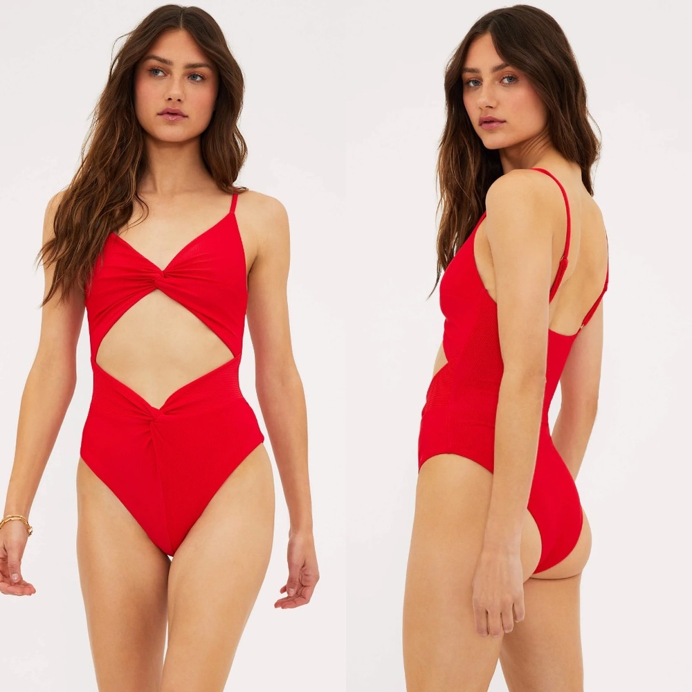 Beach riot aviva one piece cut out swimsuit FINAL PRICE